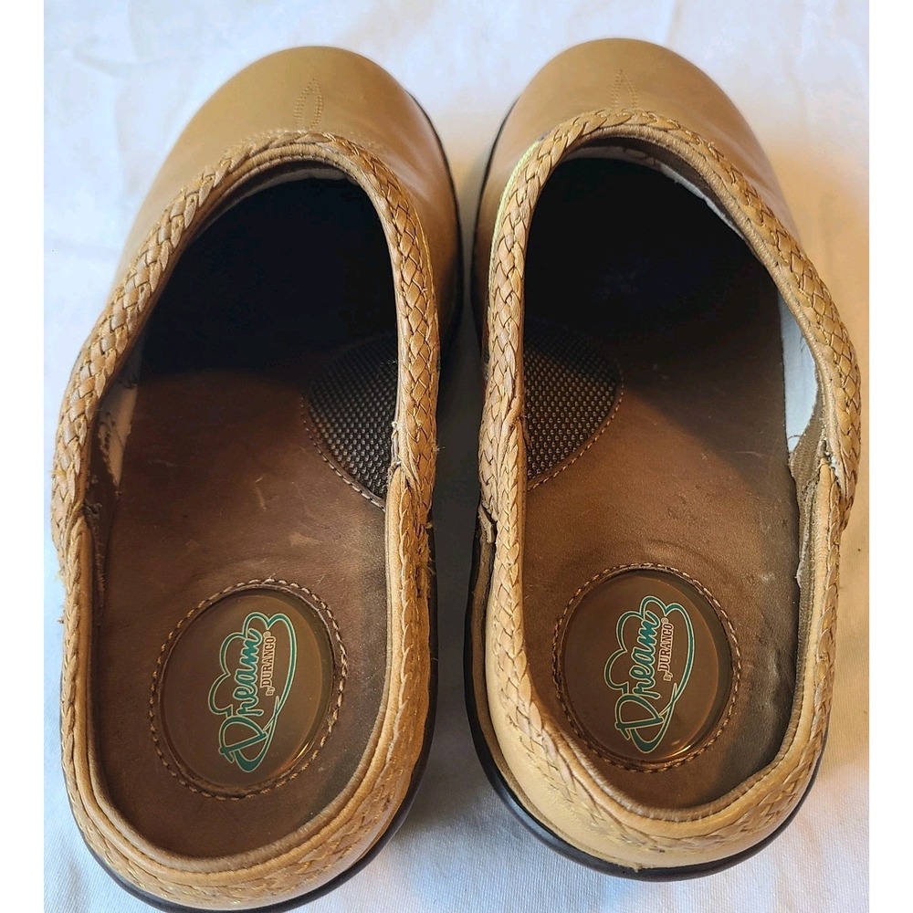 Durango Western Tan Leather Clogs Womens Shoes Slip On  8.5M RD3812 Head West - Picture 6 of 11